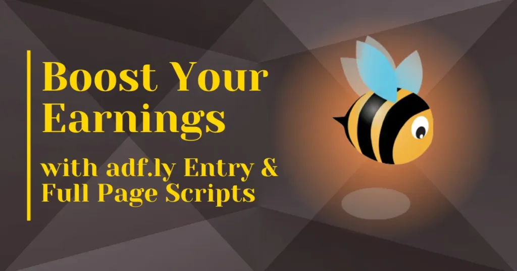 Boost Your Earnings with adf ly Entry & Full Page Scripts